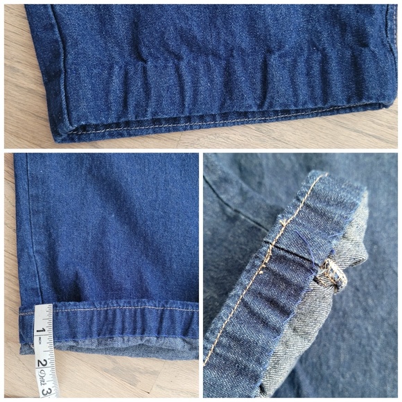 Vintage 80s American Sweetheart Jeans High Rise Straight Leg Pull On Grandma 18P - Picture 14 of 15